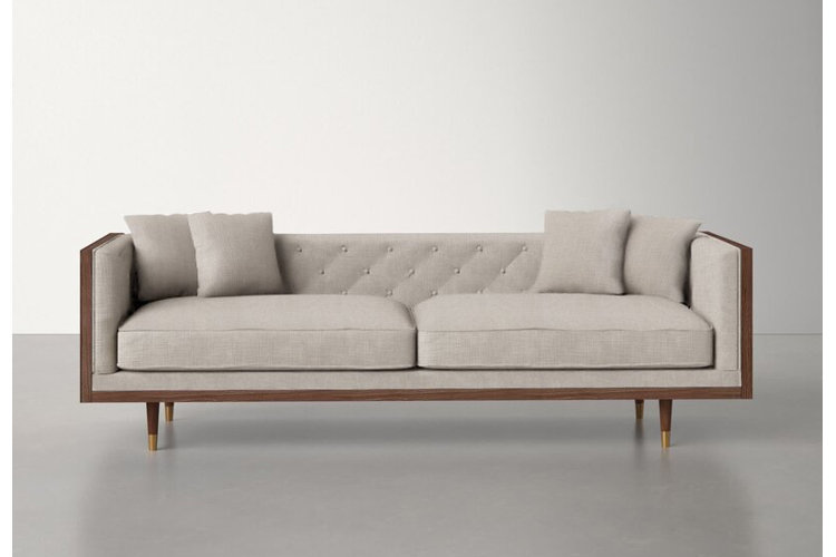 Comfortable mid century deals sectional